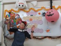 ハロウィングッズ満載です。